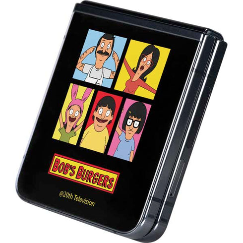 Bobs Burgers Tiles Galaxy Z Flip5 5G Skin
